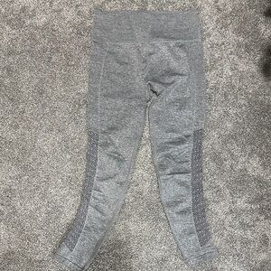 Fabletics Gray Textured Leggings